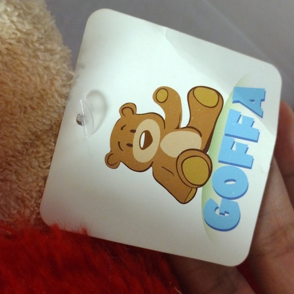 Goffa Red Bull Plush Stuffed Toy 22" Plush Toy Chicago Bulls NBA Mascot with Tag - Picture 7 of 9